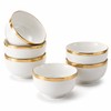 Loymokinar 20 oz Ceramic Bowls Set of 6 – Modern