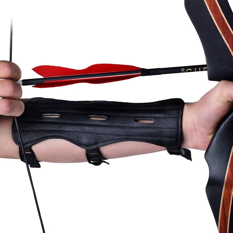 Archery Arm Guard Archery Bracer Forearm Protector Bow Armguard Hunting