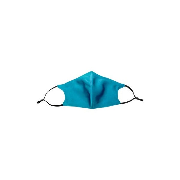 Jasmine Silk Pure Mulberry Silk Face Mask Cover (Turquoise)