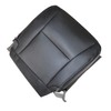 FZJDSD Black Passenger Side Bottom Microfiber Leather Replacement Seat Cover