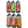 Unbranded Clear American sparkling water 4 Bottles Assorted Flavors 33.8
