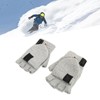 1Pair USB Heated Gloves Adjustable Temperature Electric Heated Gloves for