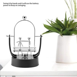 Kinetic Toy Electronic Swing Wiggle Device Perpetual Motion Swinging Art Craft Desk Decoration