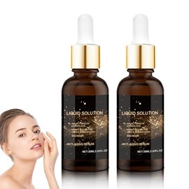 2 Sueros Faciales, Suero Líquido Antienvejecimiento, Suero Facial Antienvejecimiento, Suaviza Arrugas Y Líneas Finas