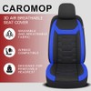 CAROMOP - Fundas transpirables para asiento de auto, asientos completos,