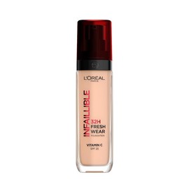 L'Oreal Paris Infallible 24 Hour Liquid Foundation 145 Rose Beige 30ml