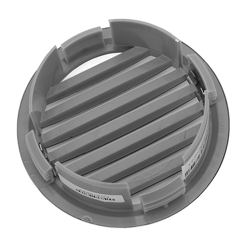KIMISS 4pcs Boats Airflow Vent Cover,Round Vent Louver Grille Cover