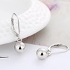 KOFISNI Sterling Silver Drop Ball Earrings for Women Girls 18k