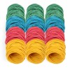 Lotfancy 600PCS Elastic Sturdy Rubber Bands Multicolor