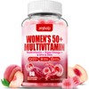 ZEGBALP Sugar-Free Womens Multivitamin 50 Plus Gummies with Calcium, Magnesium,