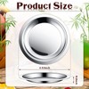 Set of 8 Wine Bottle Coaster Smooth Stainless Steel Coasters