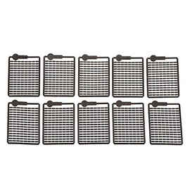 Zerone Boilie Bait Stops, 10Pcs Durable Hair Rig Boilie Bait Stoppers Frame Carp Fishing Tackle Accessory
