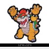 Grateful Dead Mario Bros: Bowser Embroidered Iron On Patch (Left)