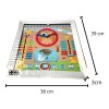 Reloj Montessori Juego Infantil Didctico De Madera Pizarra Madera