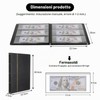 Fippy 60 Tasche Album Porta Banconote da Collezione, Raccoglitore per
