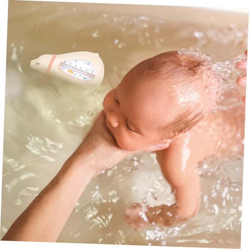 BIUDECO 2pcs Water Thermometers Cute Cartoon Design for Bathing Temperature