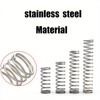 200PCS Compression Springs Assortment Kit 40 Different Sizes Mini Spring