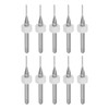sourcing map 10pcs End Mill Bits 1mm Solid Carbide CNC