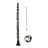 Miniature Clarinet Replica with Stand and Case Musical Instrument Model