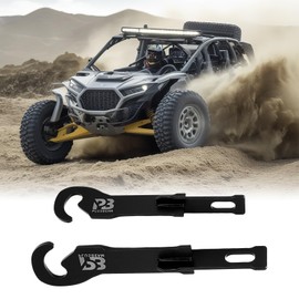 PLUSBEAM 2PCS UTV Door Latches, 4.5" Latch Increasing Air Circulation Compatible With 2020-2025 RZR PRO XP