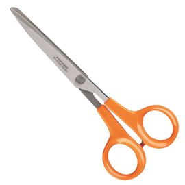 Fiskars Papierschere, Gesamtlänge: 17 cm, Qualitätsstahl/Kunststoff, Classic, 1000816