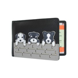 Mala Leather Best Friends Collection Travel Pass/Oyster Card Holder 631TC_65 Black