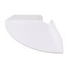 2pcs Wall Mount Floating Corner Shelves Quarter Round Hanging Corner