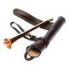 Gamekeepers Cottage gifts Copper Hunting Horn in Leather Case with