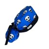 OR Hats Ponytail Scrub Cap Blue Panda, Ponytail Scrub Hat
