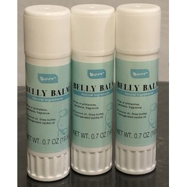 b.pure Coconut Oil/Shea Butter Belly Balm:0.7oz/19.