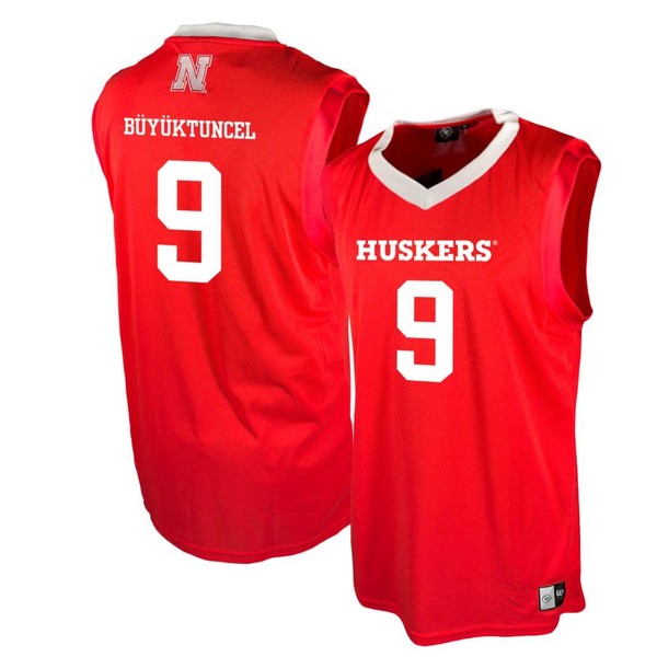 Genuine Collective Men's Standard Nebraska Cornhuskers Basketball, Red