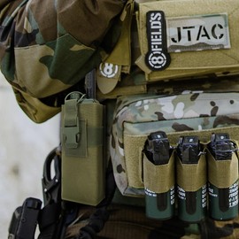 Radio Hoster Molle Radio Pouch Tactical Radio Holder Radio Case Molle Radio Bag Nylon for AR-152 UV-25 an/PRC 148 152Two Way Radio Walkie Talkies