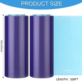 Winter Cover Seal for Above Ground Pools Windproof Stretchable Pool Wrap for Above Ground PE Winter Pool Cover Wrap to Keep Pool Clean in Fall and Winter, Blue (328 Feet)