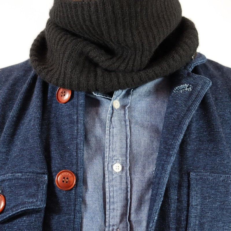 Michikolondon 100% Cashmere Neck Warmer, Made in Mongolia, Present, Gift,