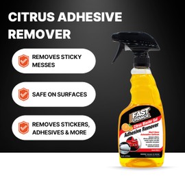 Fast Orange 25816 Citrus Blaster Adhesive Remover 16 oz., Safe for Automotive Surfaces, Easily Remove Stickers, and Tar with Gel Formula for Easy Application