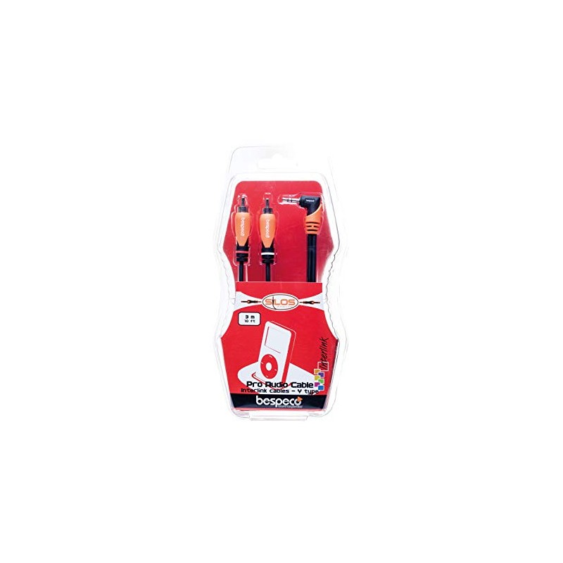 Bespeco SLYMPR500 5 m 1 Stereo Jack 90 Degree to