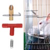 Hffheer 100PCS Rabbit Water Nipple Automatic y Drinker Poultry Water
