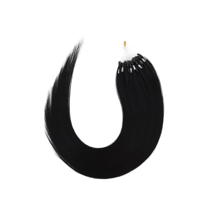 Micro Ring Extensions, Real Hair, Micro Loop Extensions, 50 g,