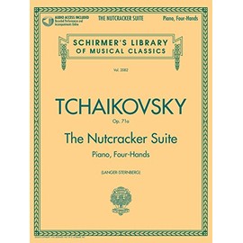 Piano Duet Play-Along The Nutcracker Suite Tchaikovsky Pf Book/Cd: Arranged for Piano, Four-Hands (Schirmer's Library of Musical Classics)