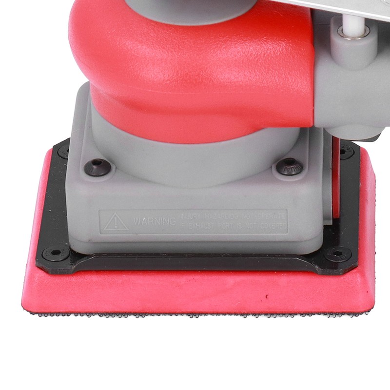 Air Sander Random Orbital Polisher Machine Handheld Square Pneumatic Tool