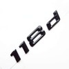 MCK Auto - 118d Black Glossy Rear Logo Rear Emblem
