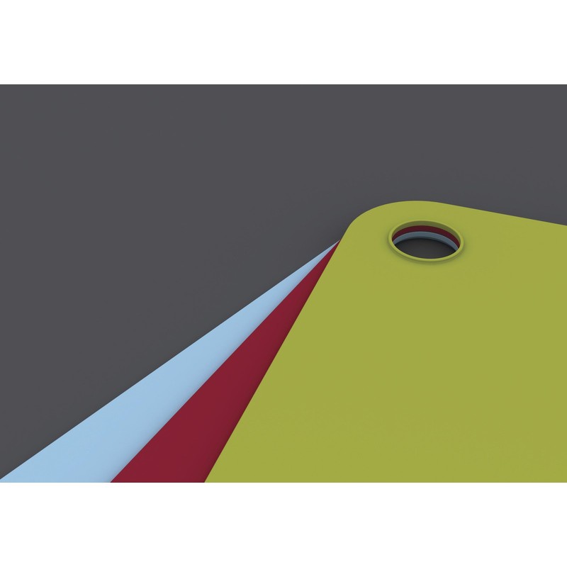 Joseph Joseph Pop - 3-piece Double-Sided Colour Coded Chopping Board