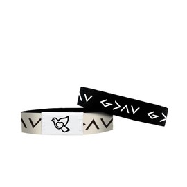 enttgo Bible verse bracelets Christian Bracelet Bible Verse Wristbands With NFC music Inspirational Daily Bible Verse Bracelets for Women Men Teens Elastic Inspirational Religious Gifts (WHITE)