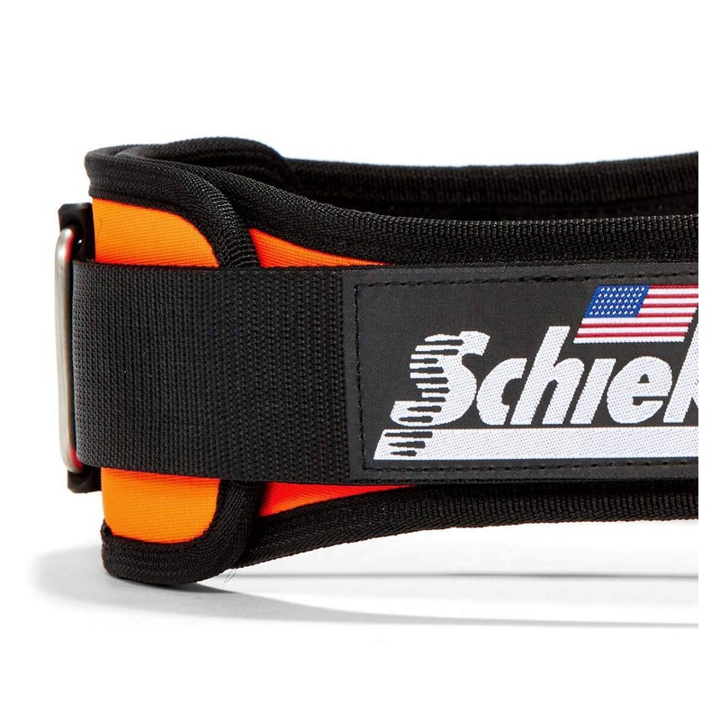 Schiek s-2004orl 4.75 in. Original Nylon belt44; Orange - Large