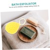 Baluue 6Pcs Non Latex Bath Sponge Scrubbers Drop Shaped Honeycomb