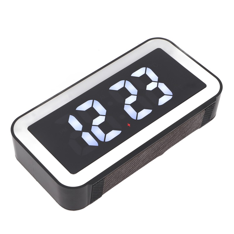 Wireless Charging Alarm Clock USB Reverse Charging LED Large Screen