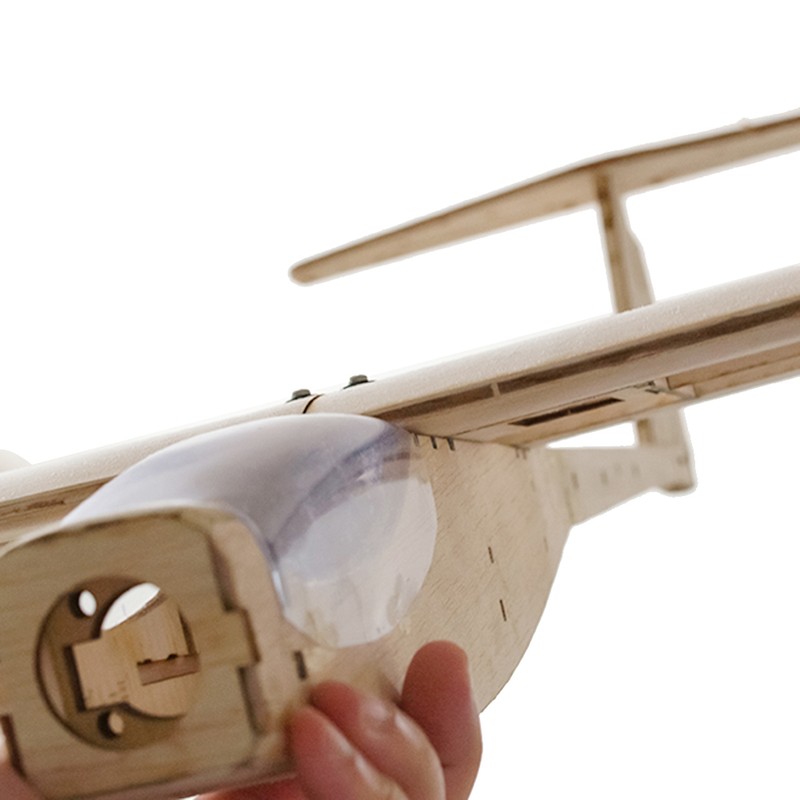 F1501 Balsa Airplane Glider 1550mm Wingspan Easy to Control Wood