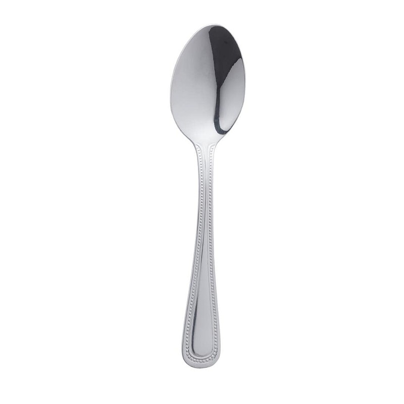 Olympia Bead Teaspoon - Stainless Steel - 140(L) mm -