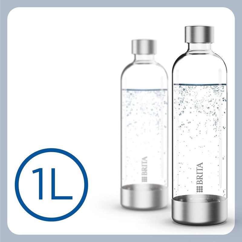 Pack 2 Bouteilles BRITA - Pour machine SodaONE - Capacité