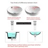 Homevacious 1 5/8" Bathroom Faucet Vessel Vanity Sink Pop Up